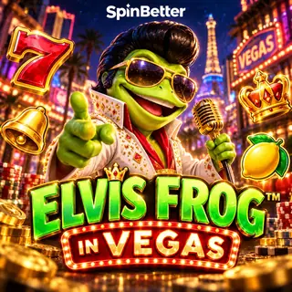 Elvis Frog in Vegas